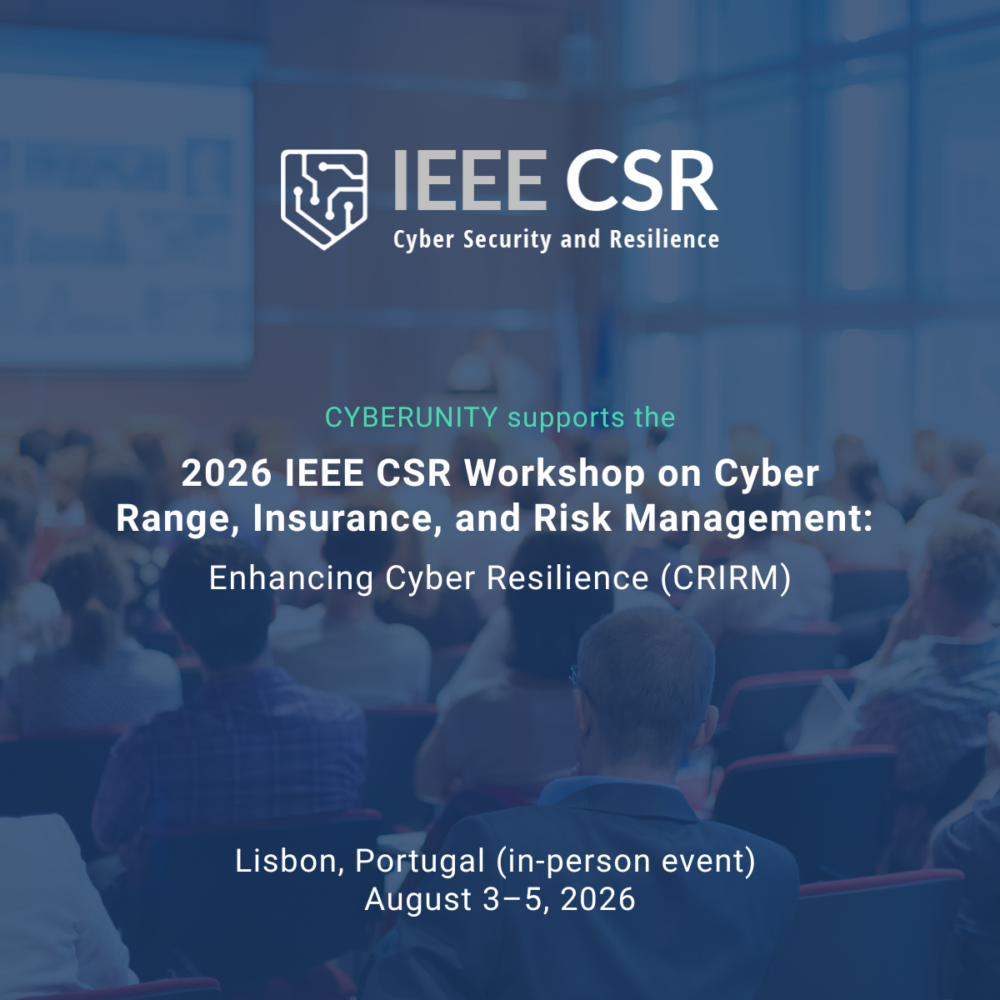 CYBERUNITY IEEE CSR Workshop