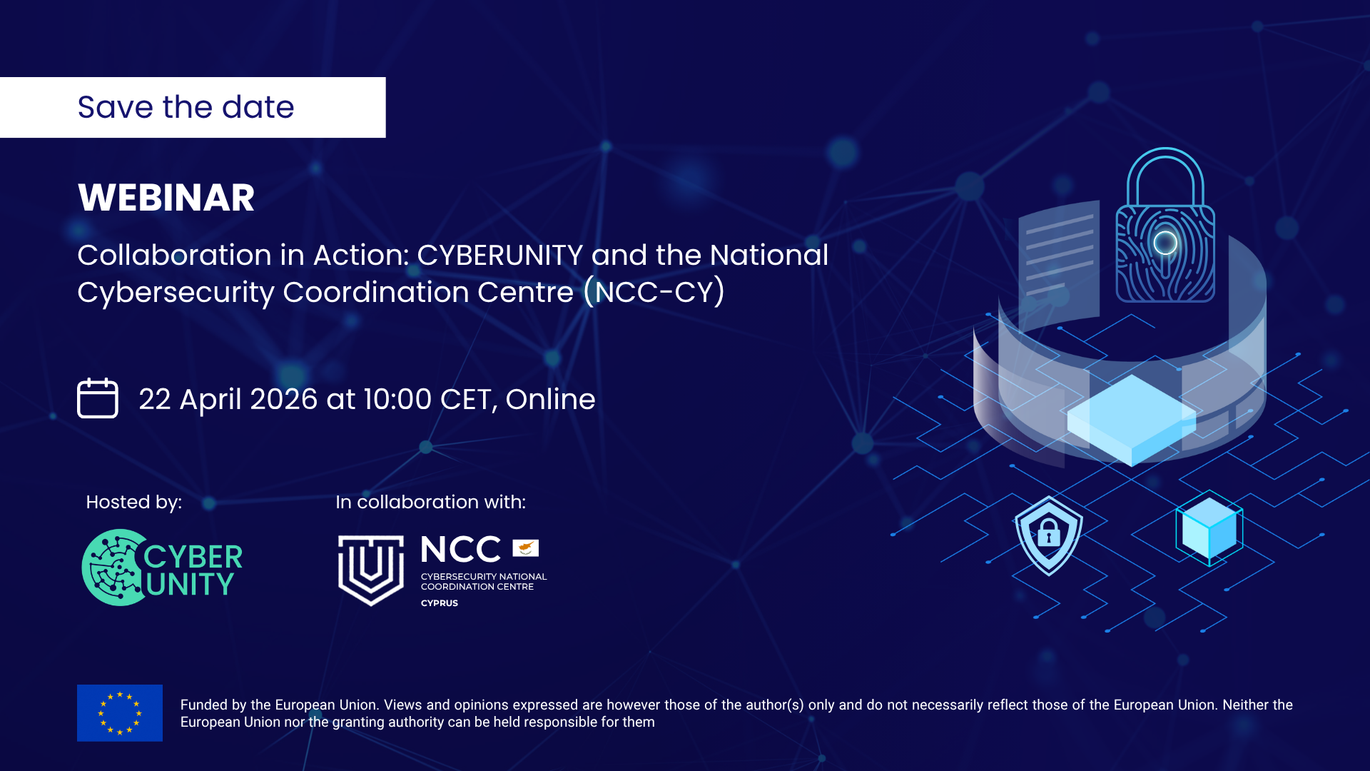 CYBERUNITY webinar with NCC